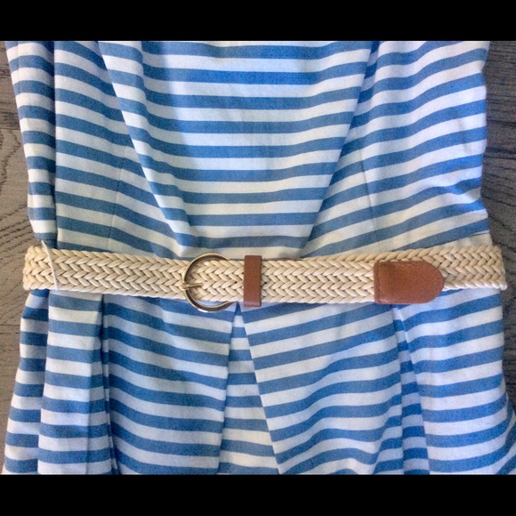 JONES NEW YORK Blue/White, A-Lined Dress Size 6 - Picture 3 of 6